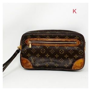 Authentic Louis Vuitton Monogram Case Bag